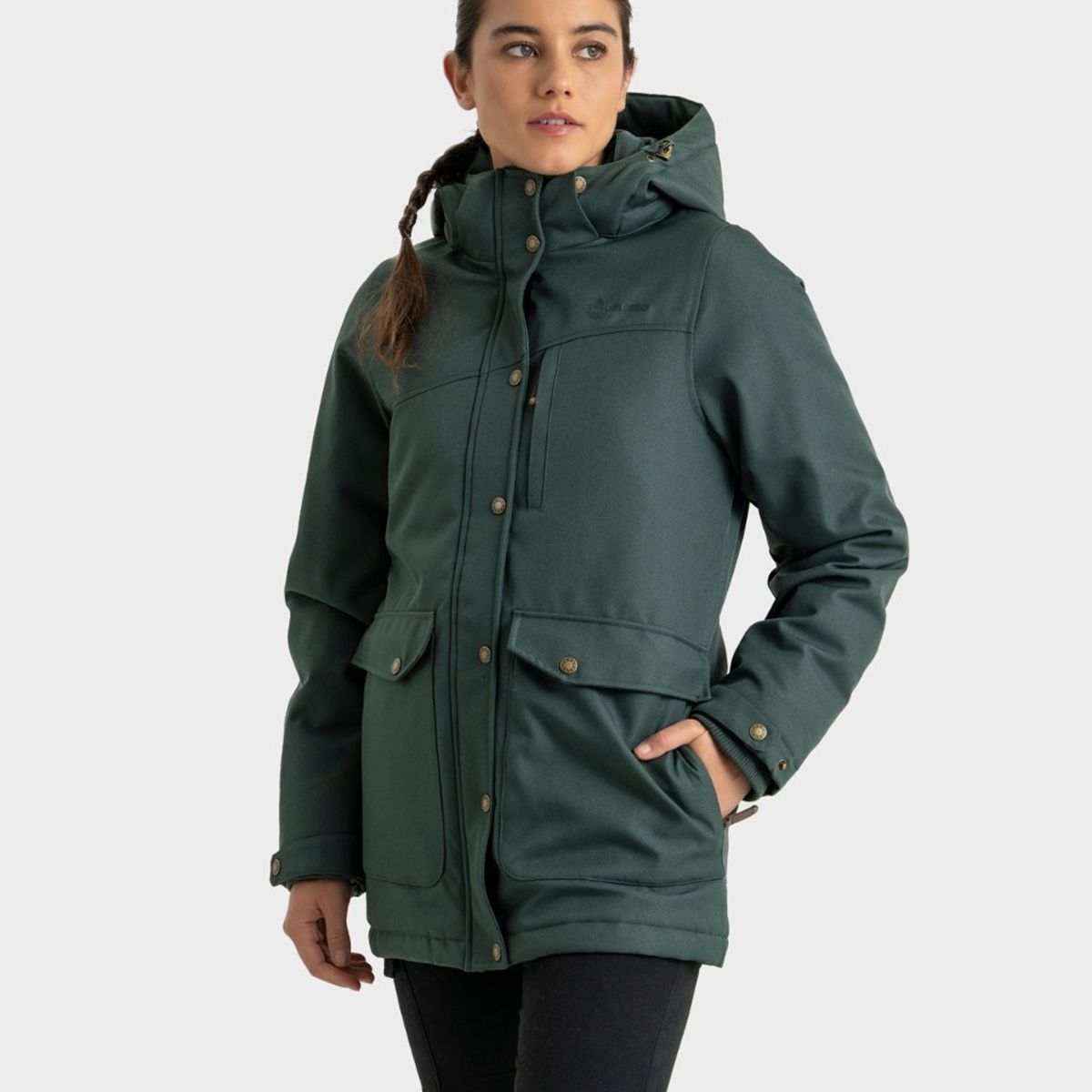 GNOMO - Chaqueta Hoodie Eco Haneret Mujer Gnomo