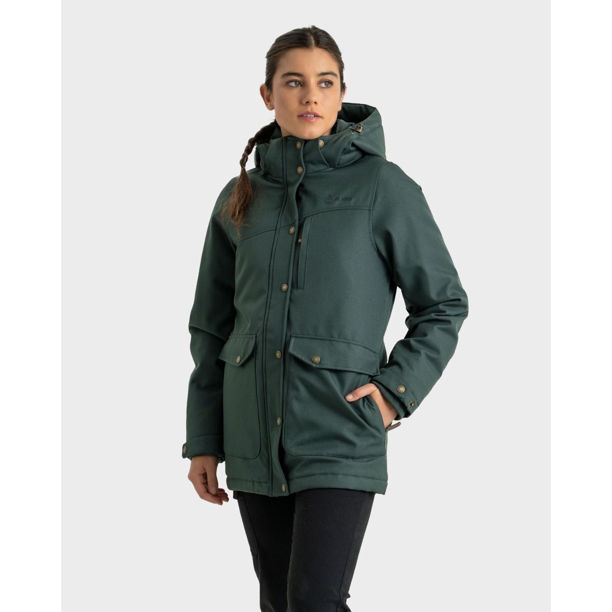 GNOMO - Chaqueta Hoodie Eco Haneret Mujer Gnomo