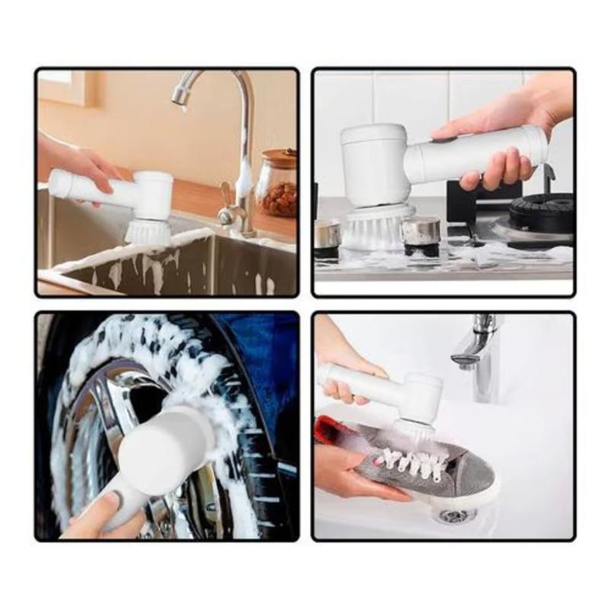 GENERICO - Cepillo Eléctrico Potente inalámbrico