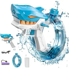 MOVI - PISTOLA DE AGUA ELECTRICA MODELO TIBURON