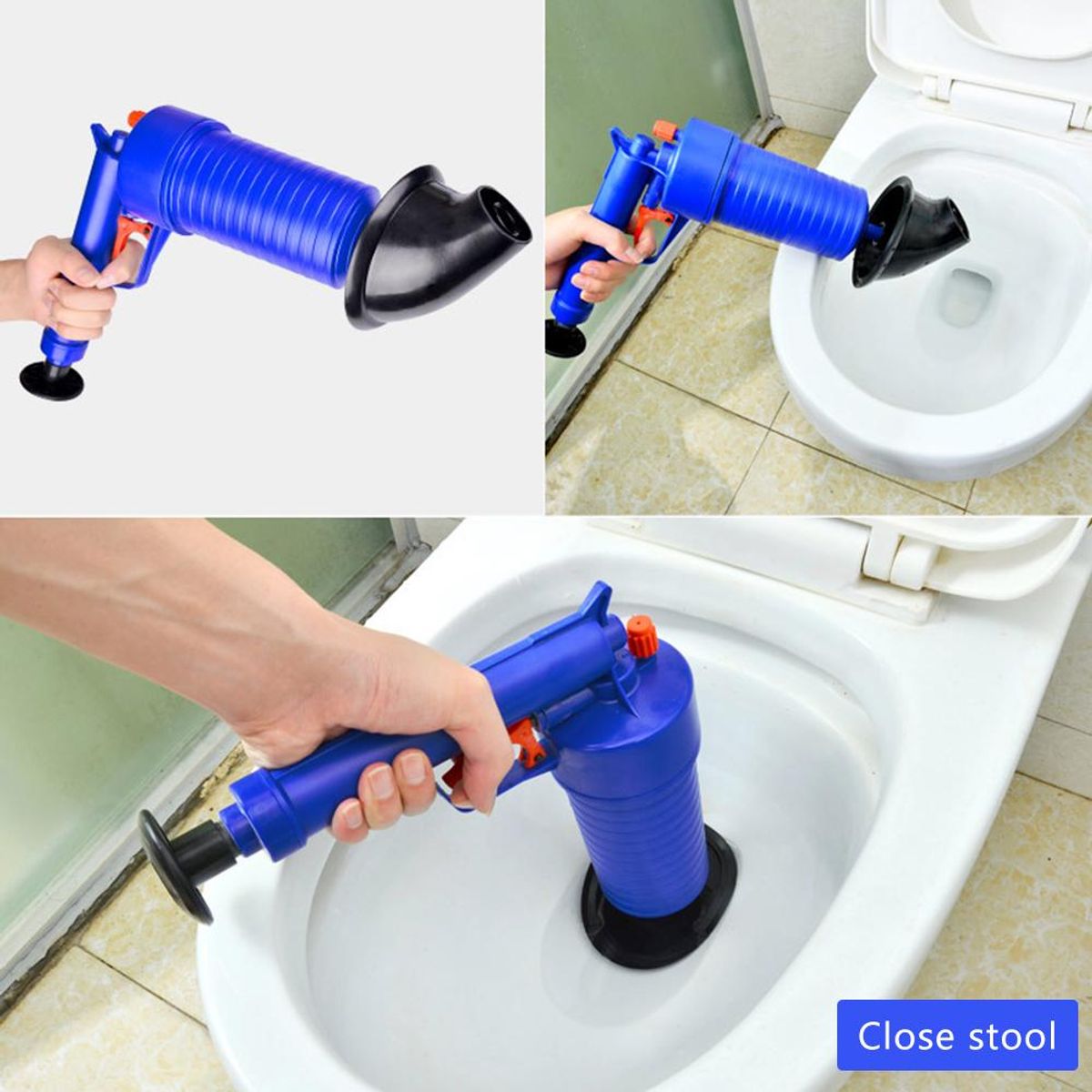 MOVI - PISTOLA DESTAPADORA DE BAÑOS LAVAPLATOS Y VANITORIOS