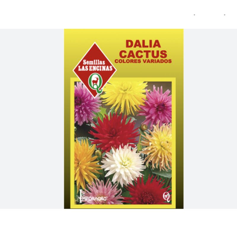 LAS ENCINA - Semillas Certificadas Flor Dalia Cactus Alta Huerto