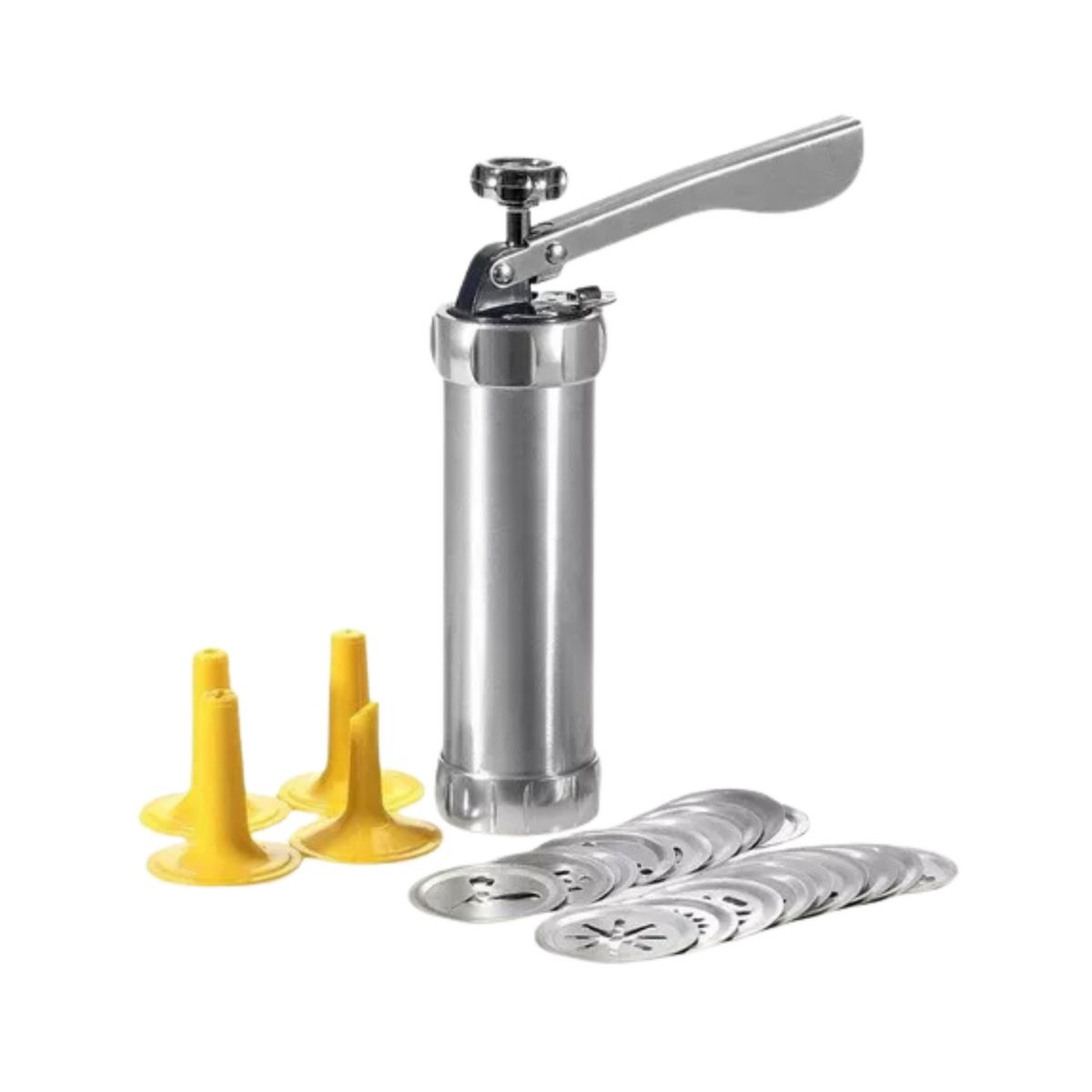 GENERICO - Maquina Para Hacer Galletas Manual Con 20 Piezas