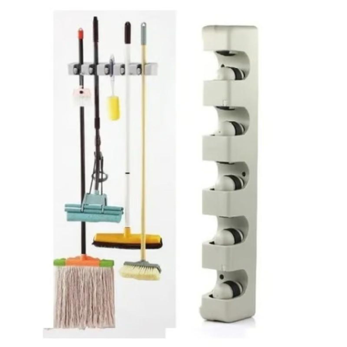 GENERICO - Organizador porta escobas mopas y traperos