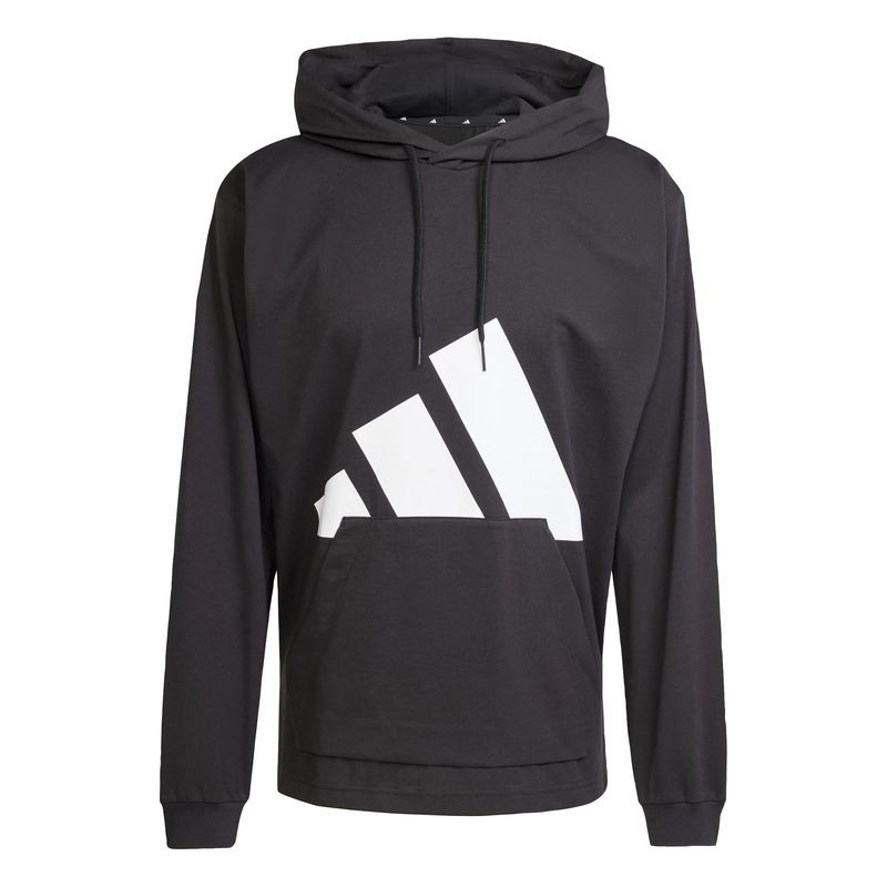 ADIDAS - Polerón con Capucha Essentials Logo Grande Tejido Jersey