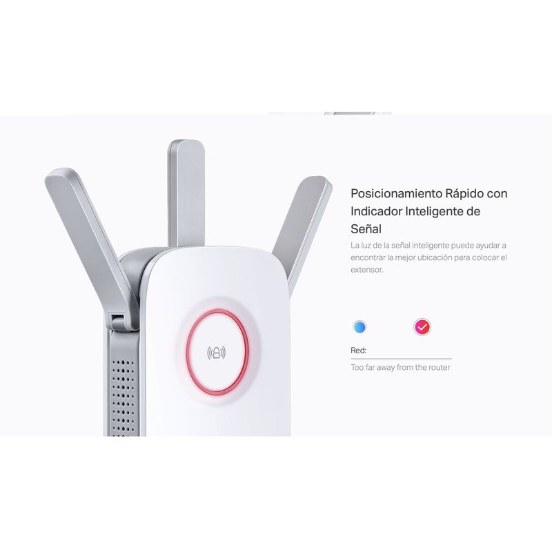 TP LINK - Amplificar Repetidor Mesh Wifi Tp-link Re450 Ac1750 One Mesh