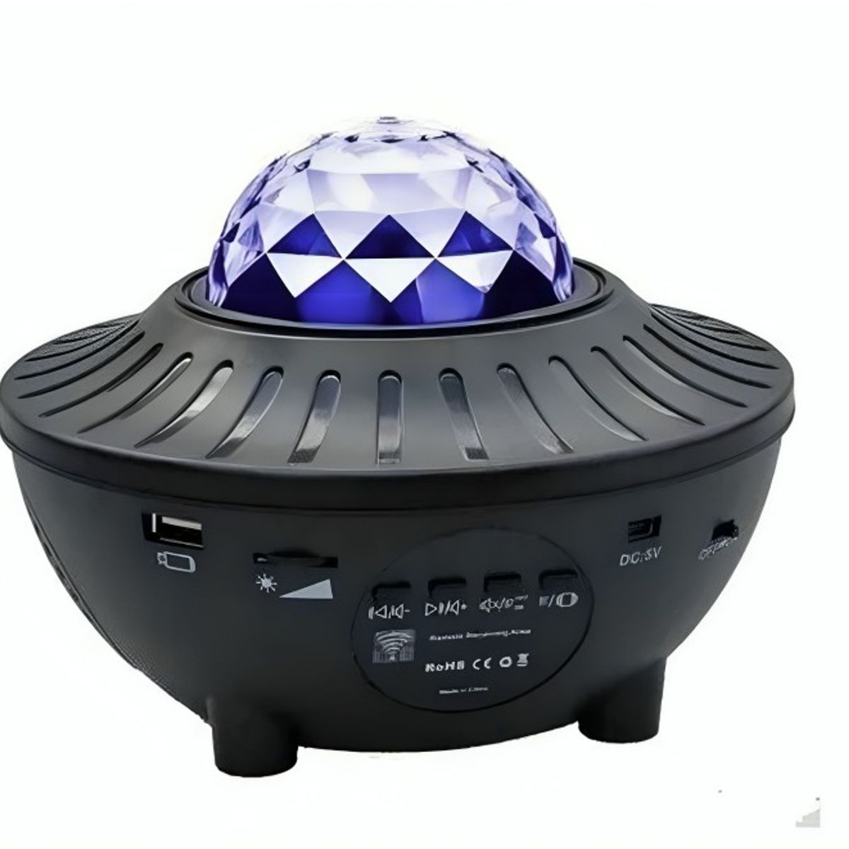 GENERICO - Proyector De Galaxia Estrellas Led Y Sonido Bluetooth