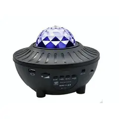 GENERICO - Proyector De Galaxia Estrellas Led Y Sonido Bluetooth