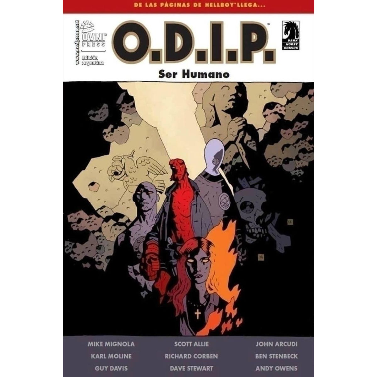 PLANETA COMIC - Comic Hellboy O.D.I.P. Ser Humano