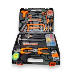 MALIK - Set 87 Piezas Herramientas Manuales - Maletín Portátil