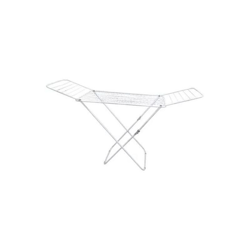 GENERICO - Tendedero extensible organizador plegable 180m color blanco