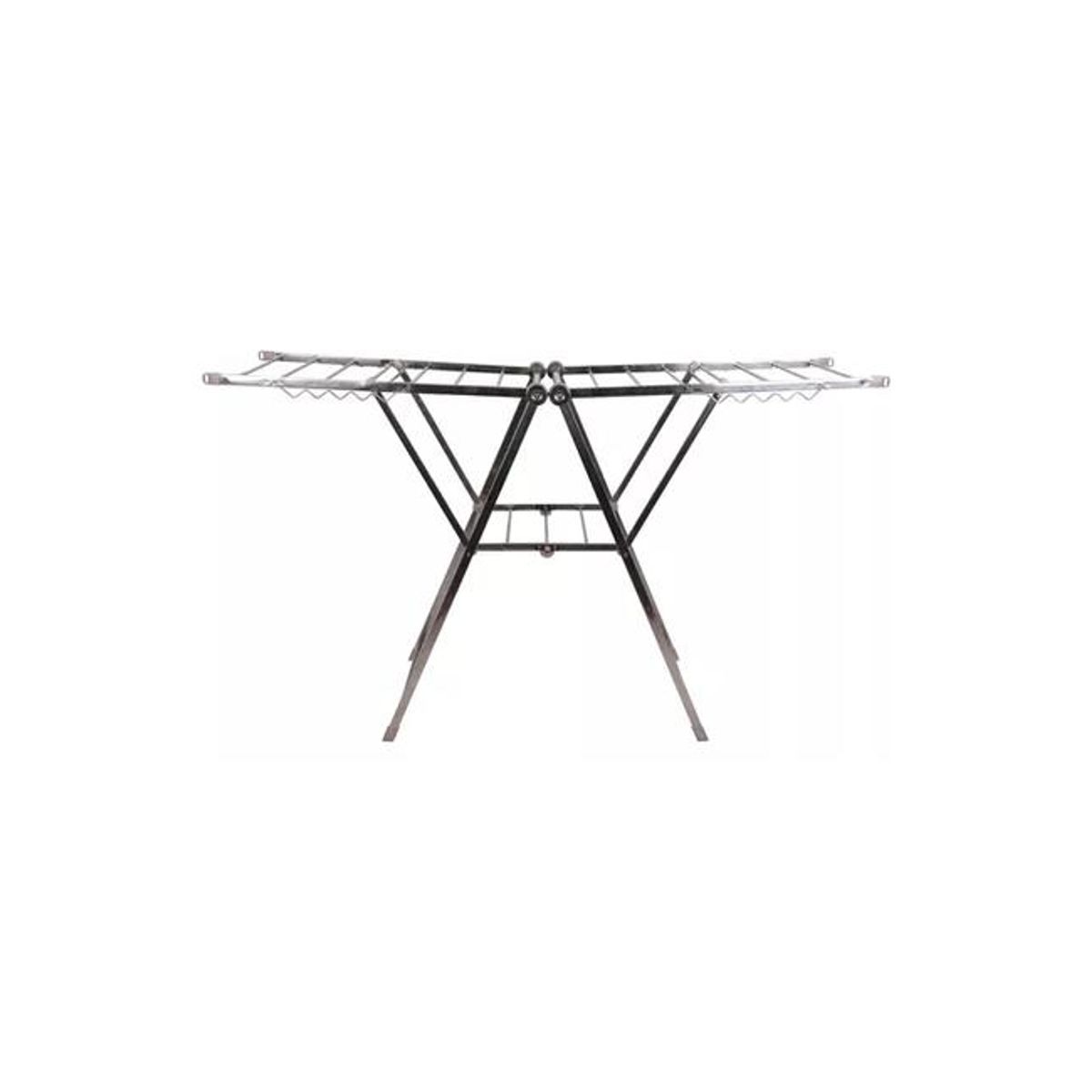 GENERICO - Tendedero plegable acero inoxidable color gris