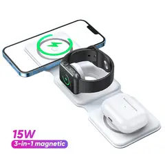 VIDITA - Cargador Inalámbrico Plegable 3 en 1 - Vidvie Original
