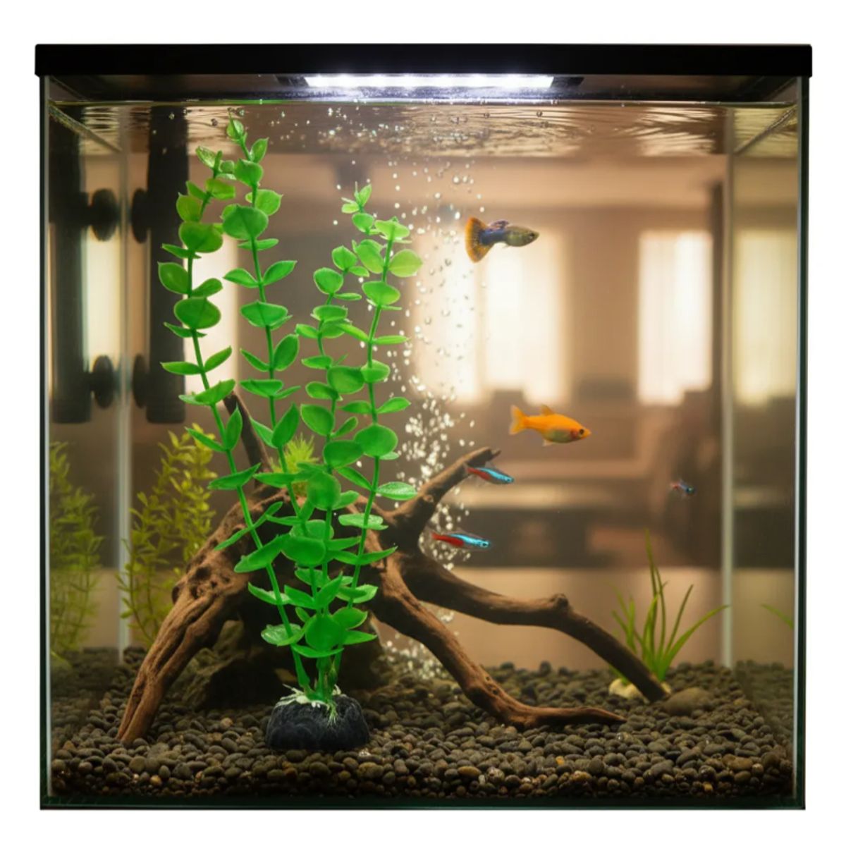 GENERICO - Set x3 Planta Ácuatica Artfial para Decoración  Acuario