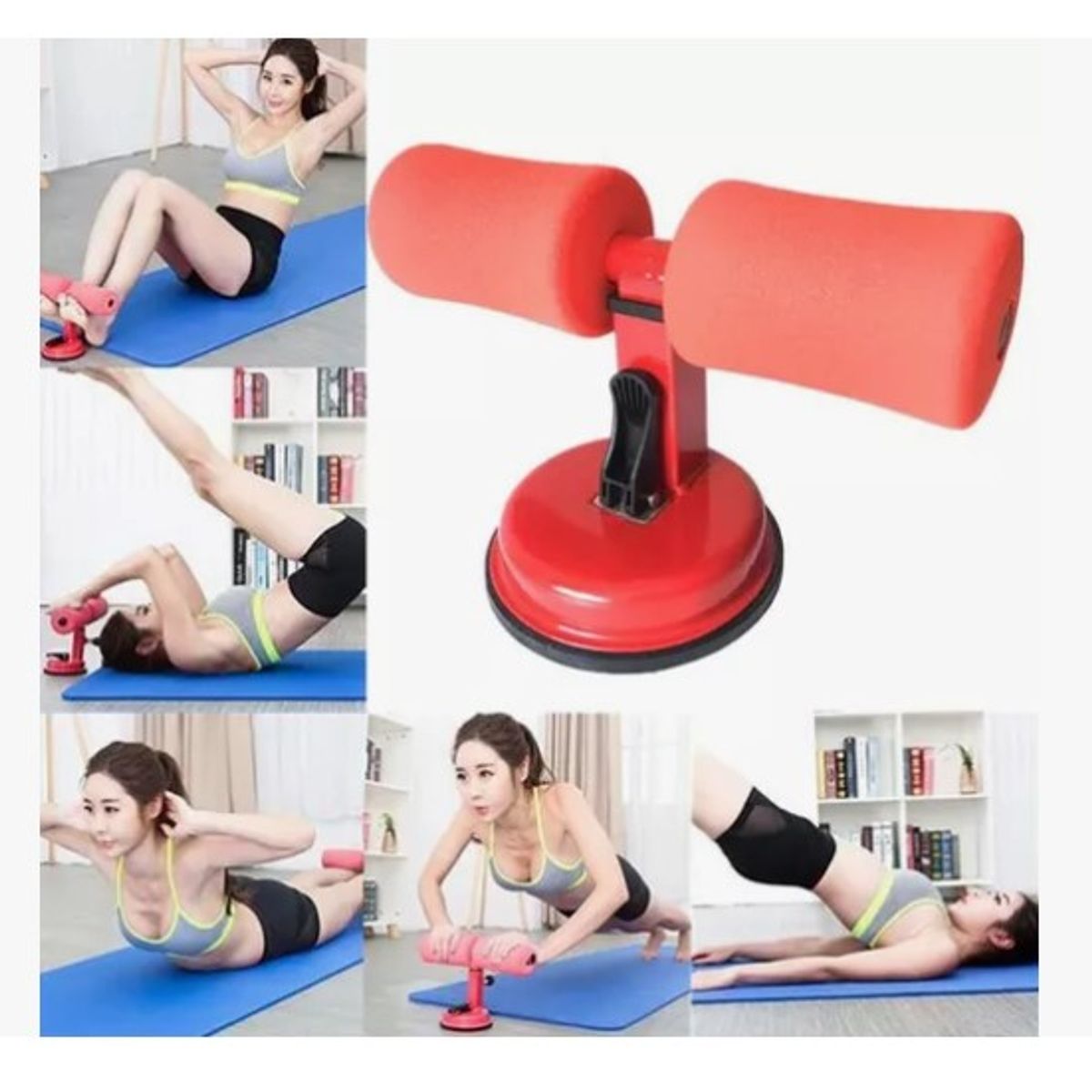 ESHOPANGIE - Maquina Ejercicios Portátil Abdominales Con Ventosa