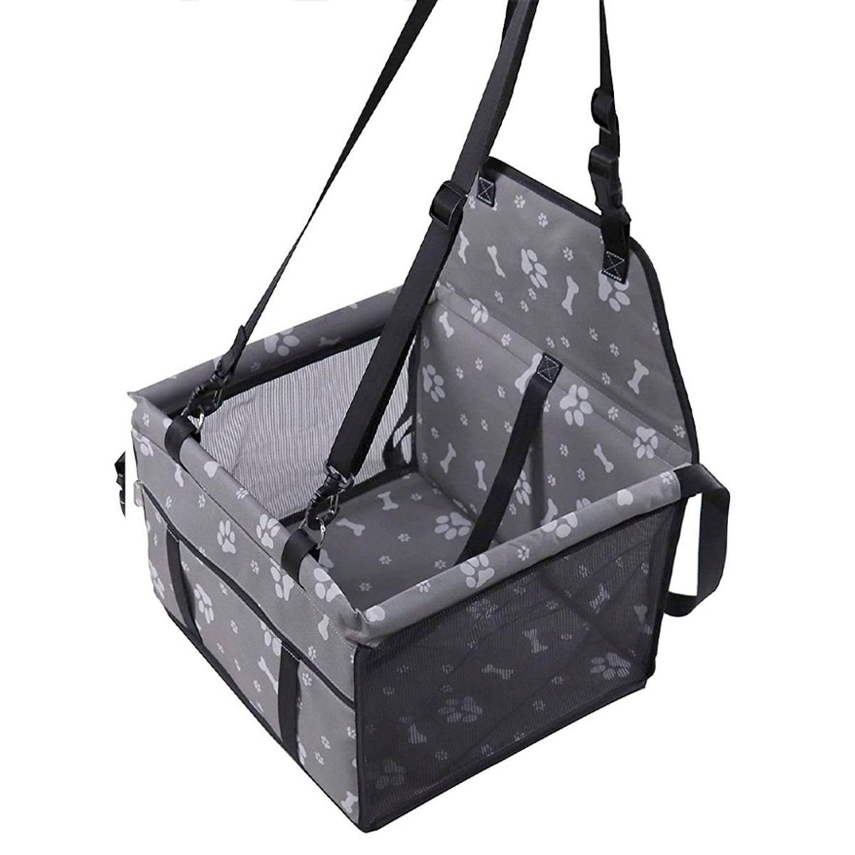 GENERICO - Asiento Plegable Para Mascotas Correa de Seguridad