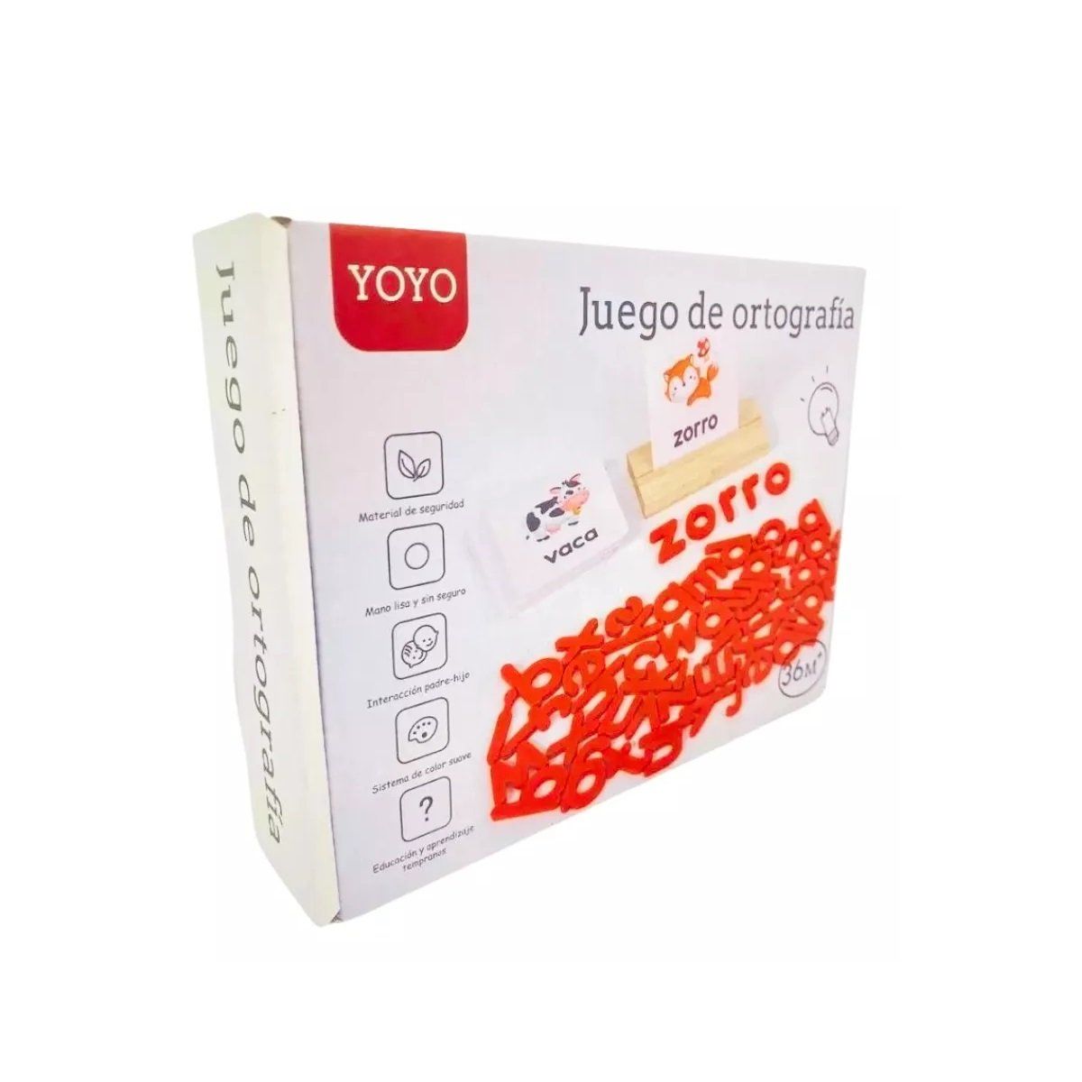 GENERICO - Juego De Ortografía Para Niños Aprendo A Escribir Y Leer