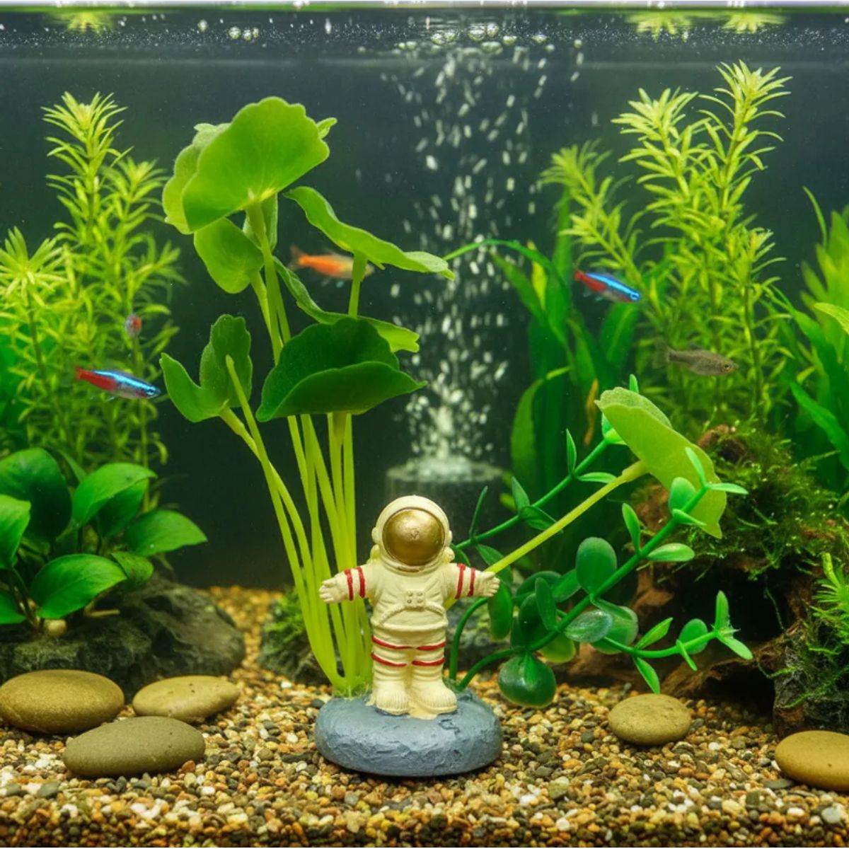 GENERICO - Planta Ácuatica Artfial para Decoración  Acuario