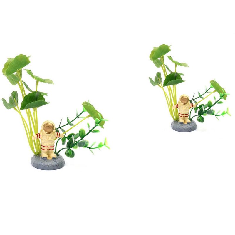 GENERICO - Planta Ácuatica Artfial para Decoración  Acuario