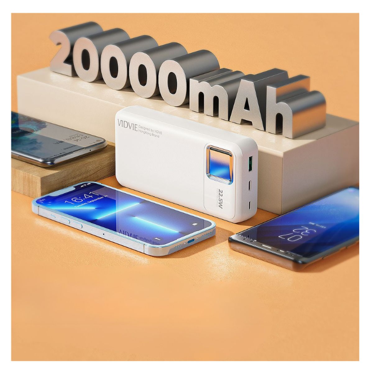 VIDITA - Power Bank 20.000 mAh - Vidvie Original