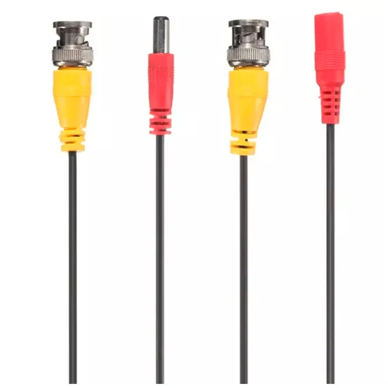ESHOPANGIE Pack X6 Cable Camaras Seguridad Cctv Video Y Poder Bnc 15 M