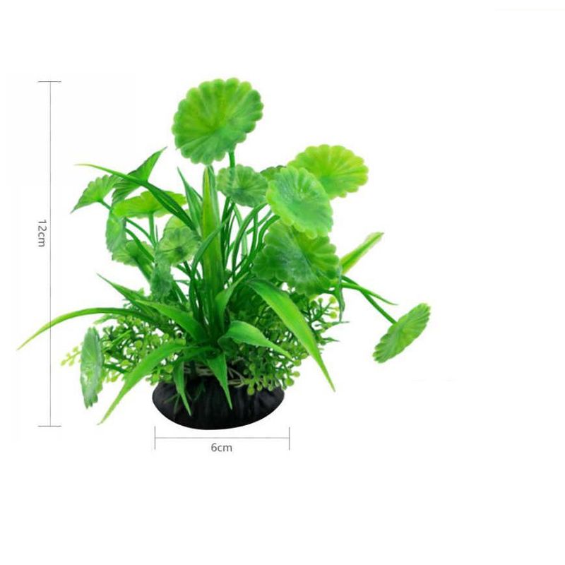 GENERICO - Pack 3 Planta Ácuatica Artfial para Decoración  Acuario