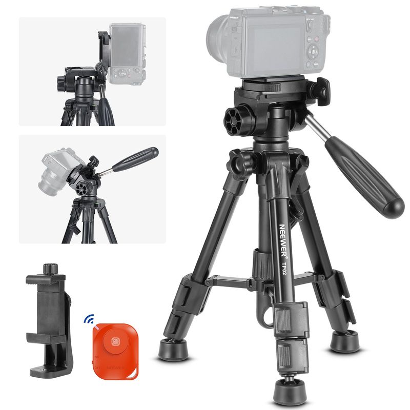NEEWER - Mini Trípode Escritorio Para Cámara Y Celular Con Remoto