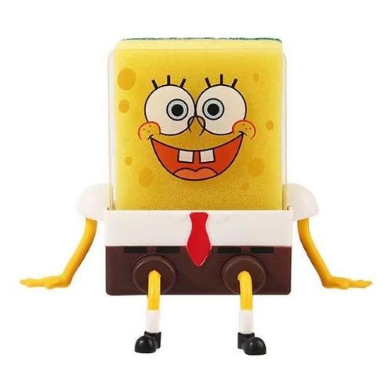 GENERICO - Soporte Para Esponja De Bob Esponja Washer  - Amarillo