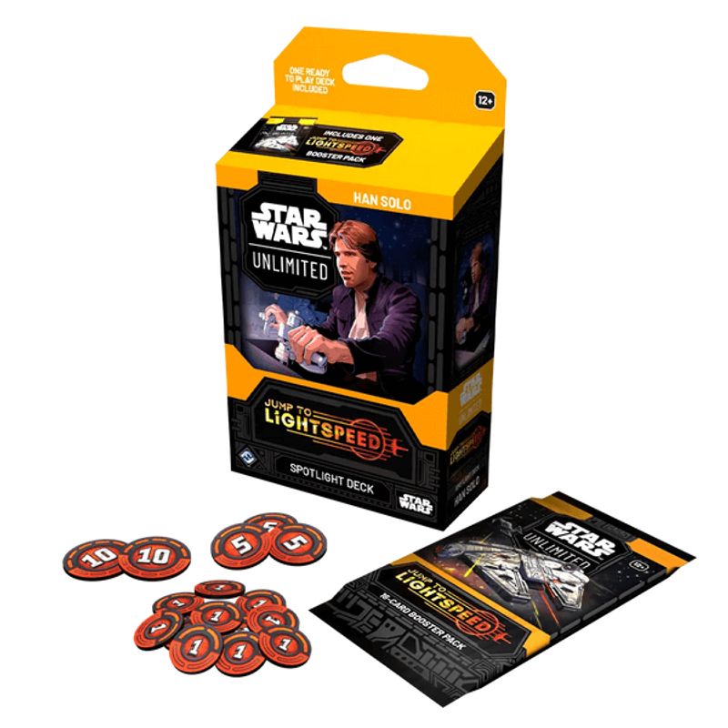 STAR WARS - StarWars Unlimited Jump To LightSpeed Han Solo Deck