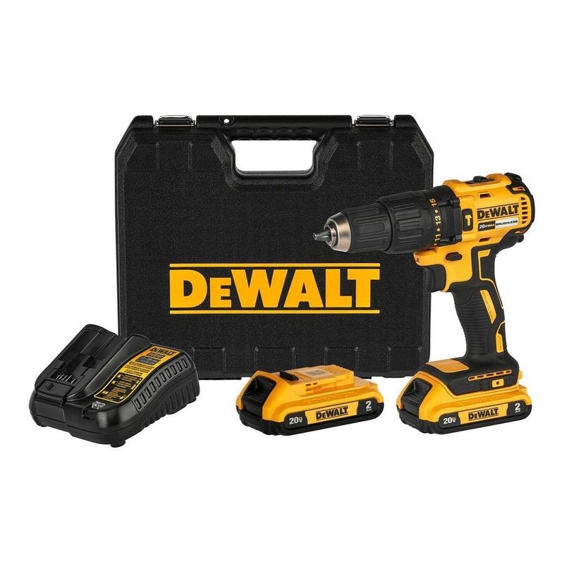DEWALT - Kit Taladro Percutor 1/2 20v Max Dewalt Dcd7781d2-b2