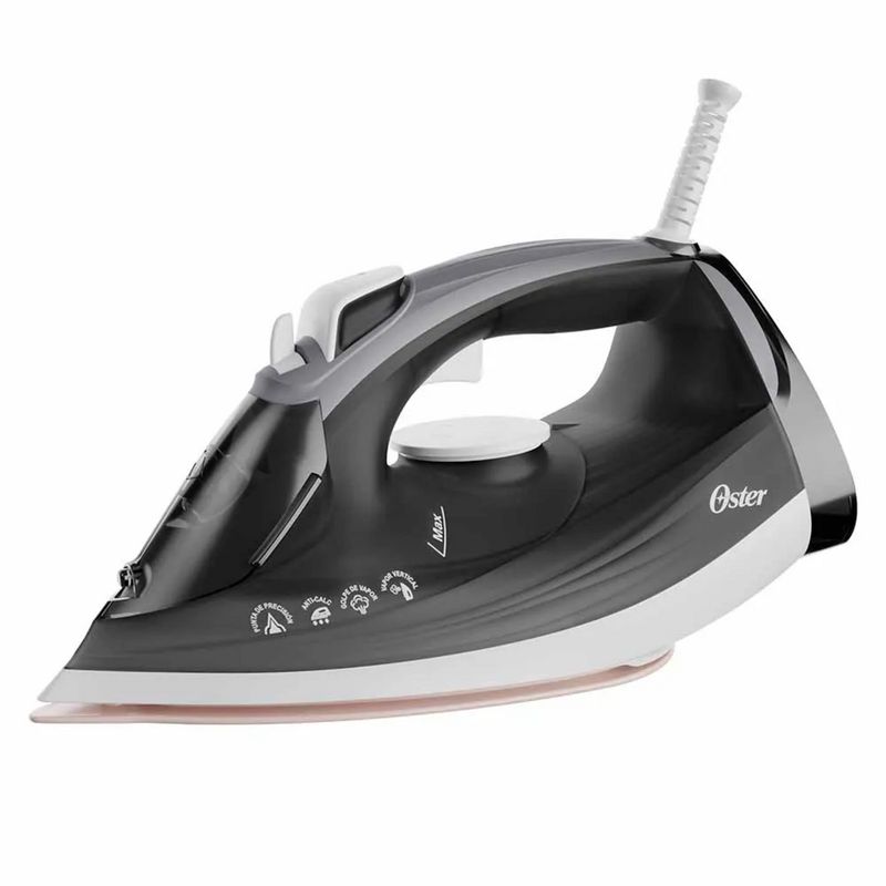OSTER - Plancha a Vapor Oster Base Ceramica Grande Gris