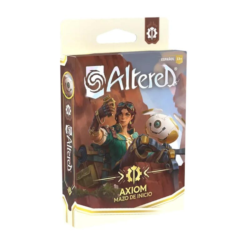 ASMODEE - Altered Más allá de las Puertas – Starter Deck Axiom Español
