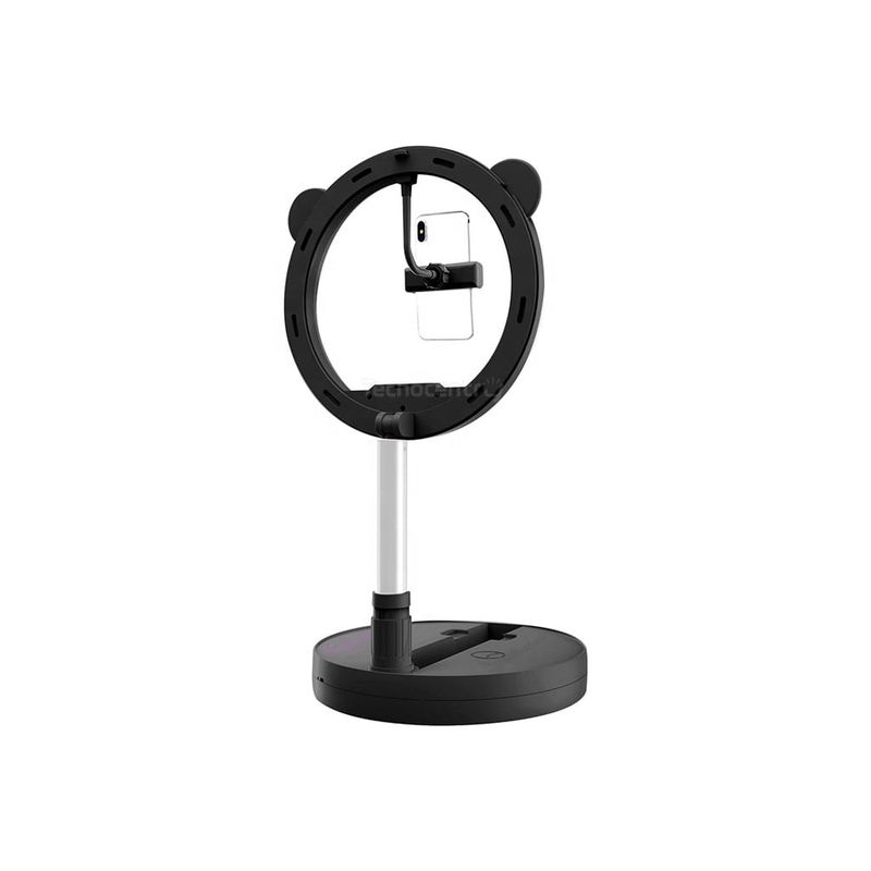 MOVI - Aro de luz Portátil G2 Base Redonda + Orejas