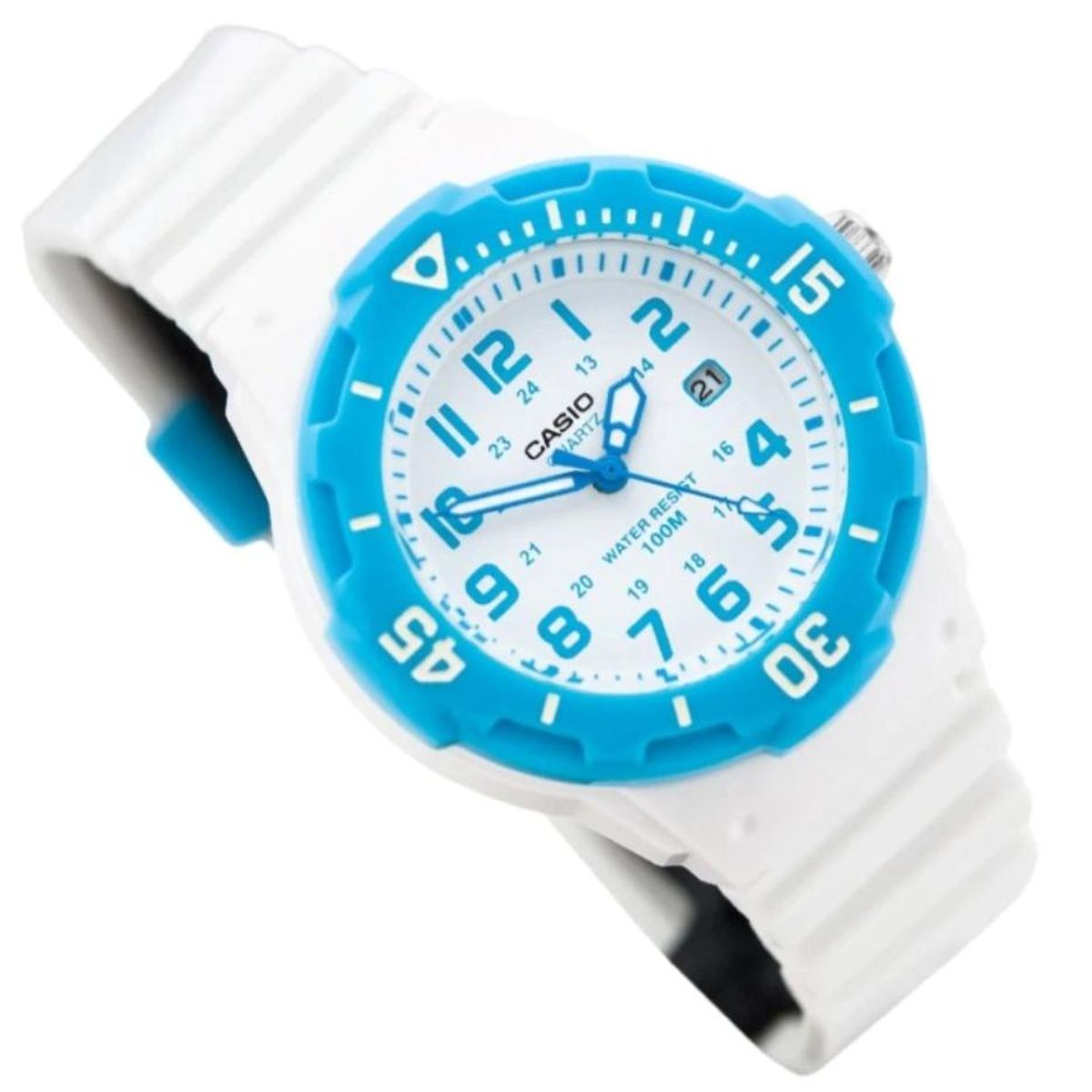 CASIO - Reloj Lrw-200h-2bv Mujer Analogo Resina - Blanco