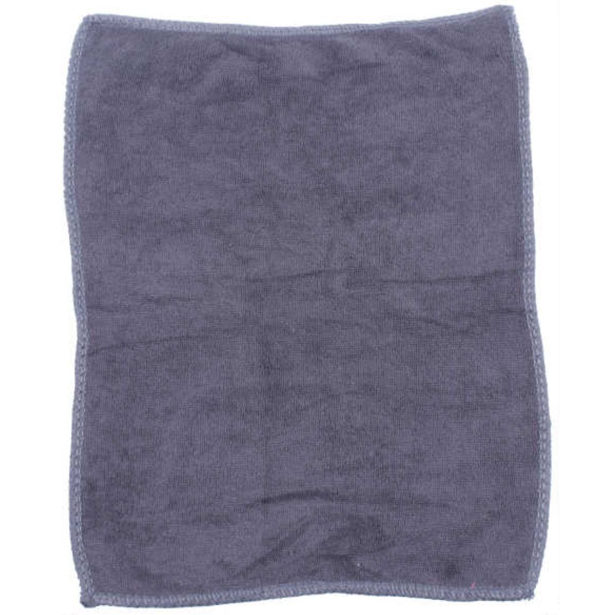 GENERICO - Paño de Limpieza Gris de Microfibra 22 x 28 cm