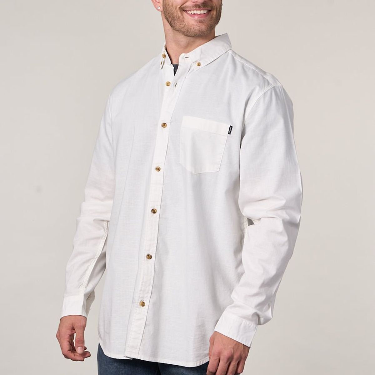POLEMIC - Camisa manga Larga de algodón procesada wi5705 Polemic