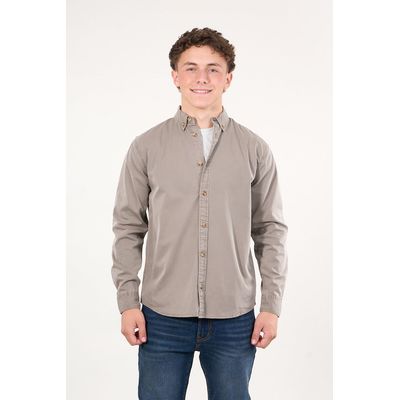 Imagen 1 del producto Camisa manga Larga de algodón Twill procesada wi5306 Polemic_.