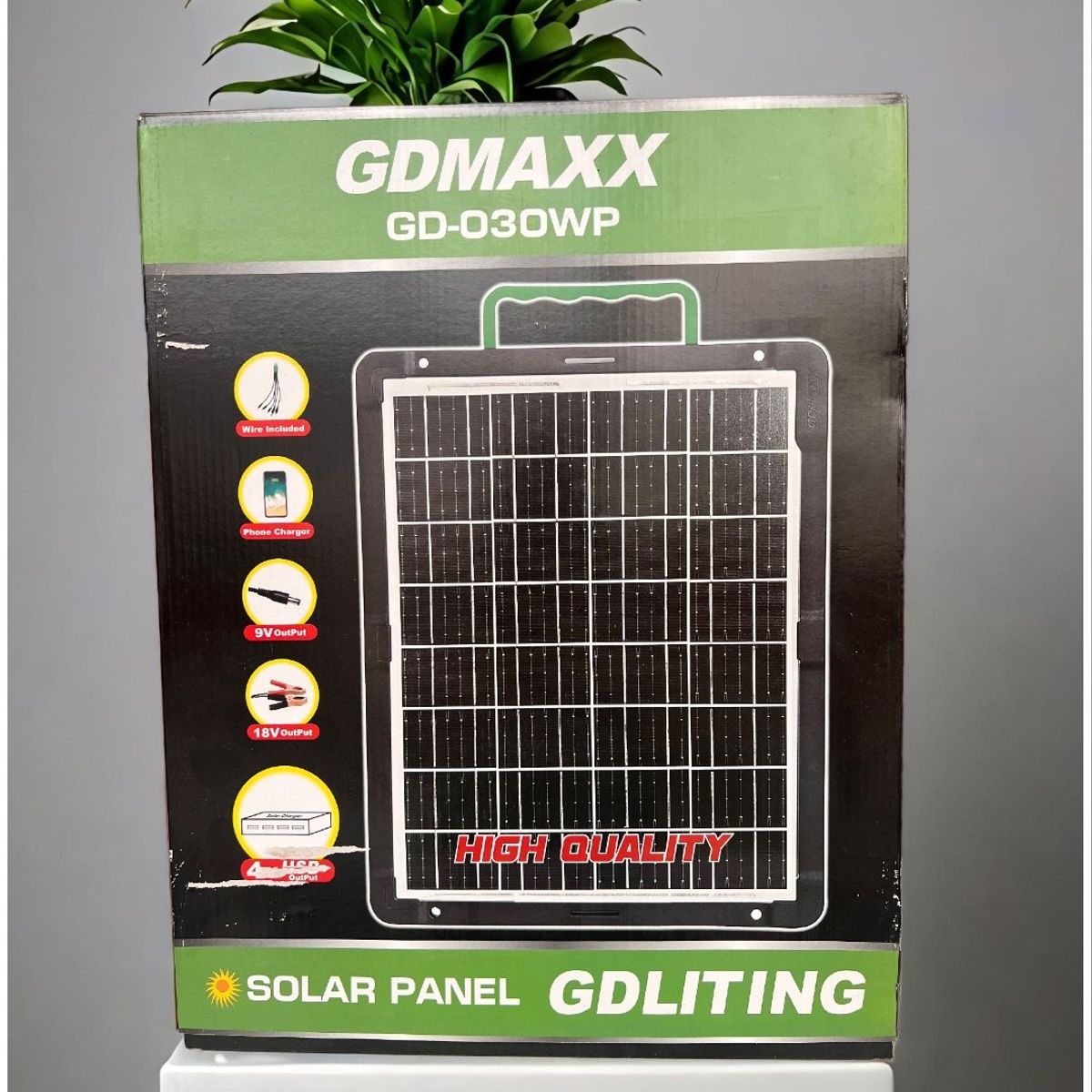 STARTECHOFFICE - Panel Solar Portátil 30W 18V Adaptador de carga Múltiple Cable USB Dispositivos Móviles Cámaras