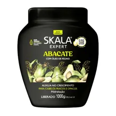 SKALA - Mascara Capilar Abacate 1000ml Nutre Hidrata Fortalece