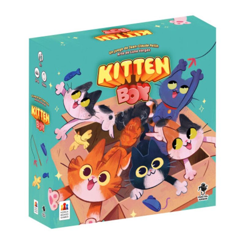 FRACTAL JUEGOS - Kitten box juego de mesa