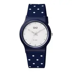 Q&Q - Reloj Vp46j059y Unisex Analogo Resina - Azul