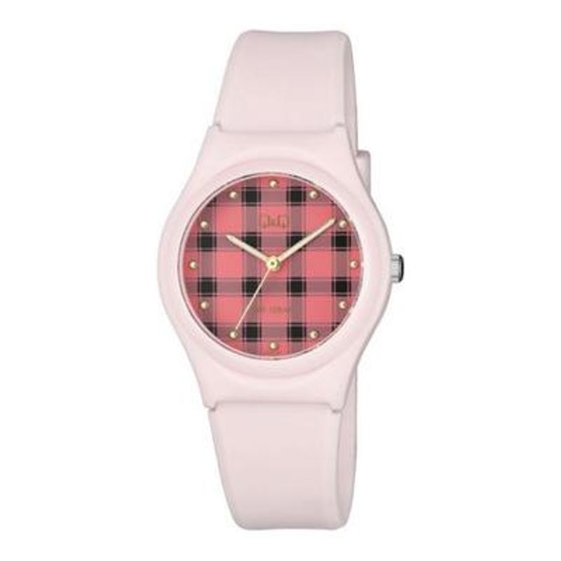 Q&Q - Reloj Vq86j051y Mujer Analogo Resina - Rosa