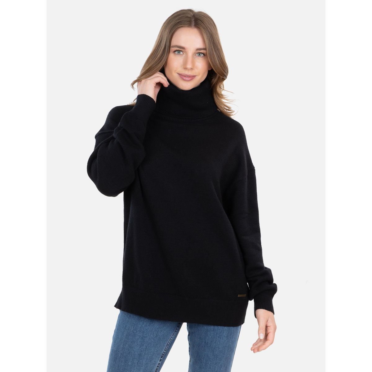 RIP CURL - Sweater Wild Dunes Negro Mujer Rip Curl - Negro