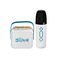 XTECH - XTS-D622ST Parlante Bluetooth Disney Stitch Karaoke y Micrófono