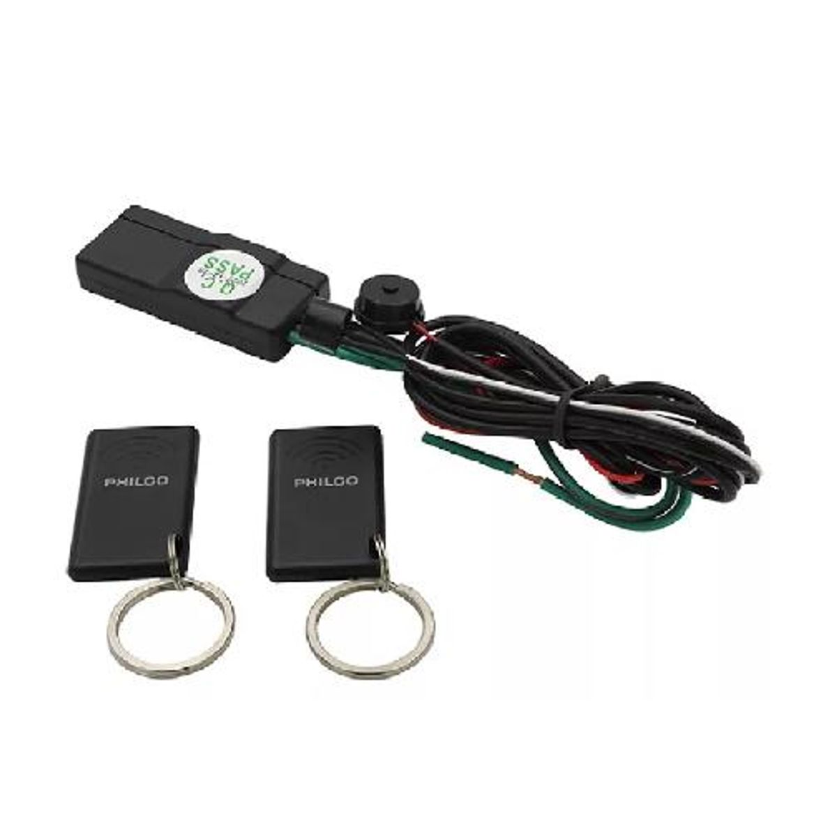 GENERICO - Inmovilizador auto moto cortacorriente Philco color negro