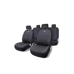 GENERICO - Funda cubre asiento auto universal Grand Prix color negro