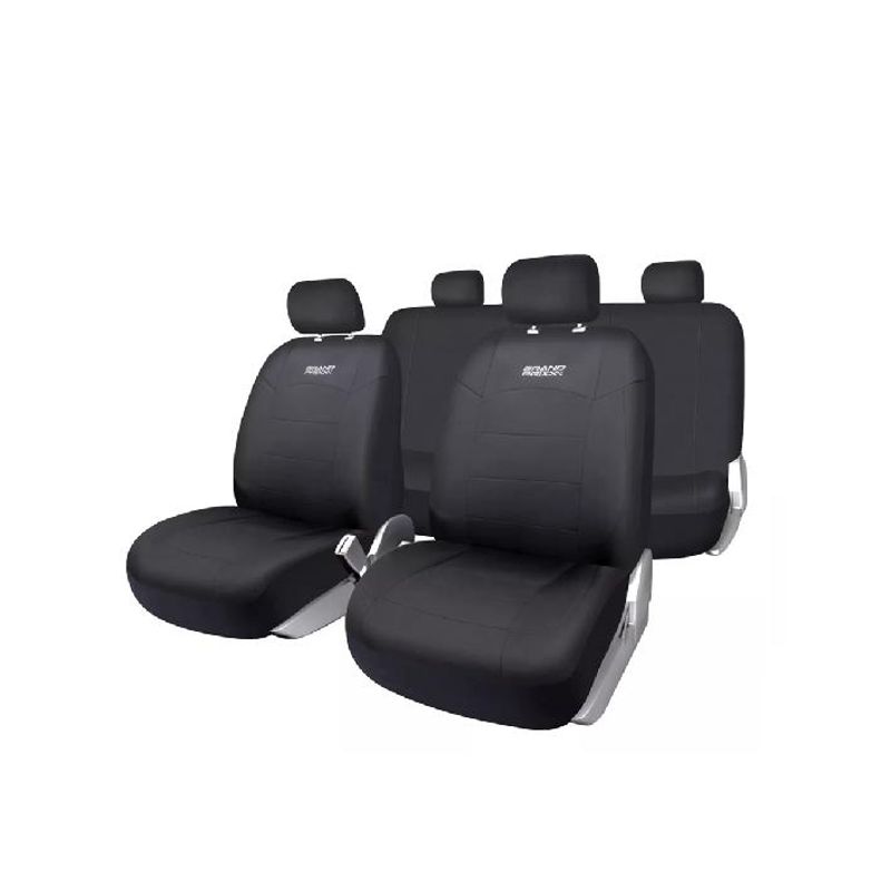 GENERICO - Funda cubre asiento auto universal Grand Prix color negro