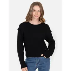 RIP CURL - Sweater Moonlit Negro Mujer - Negro