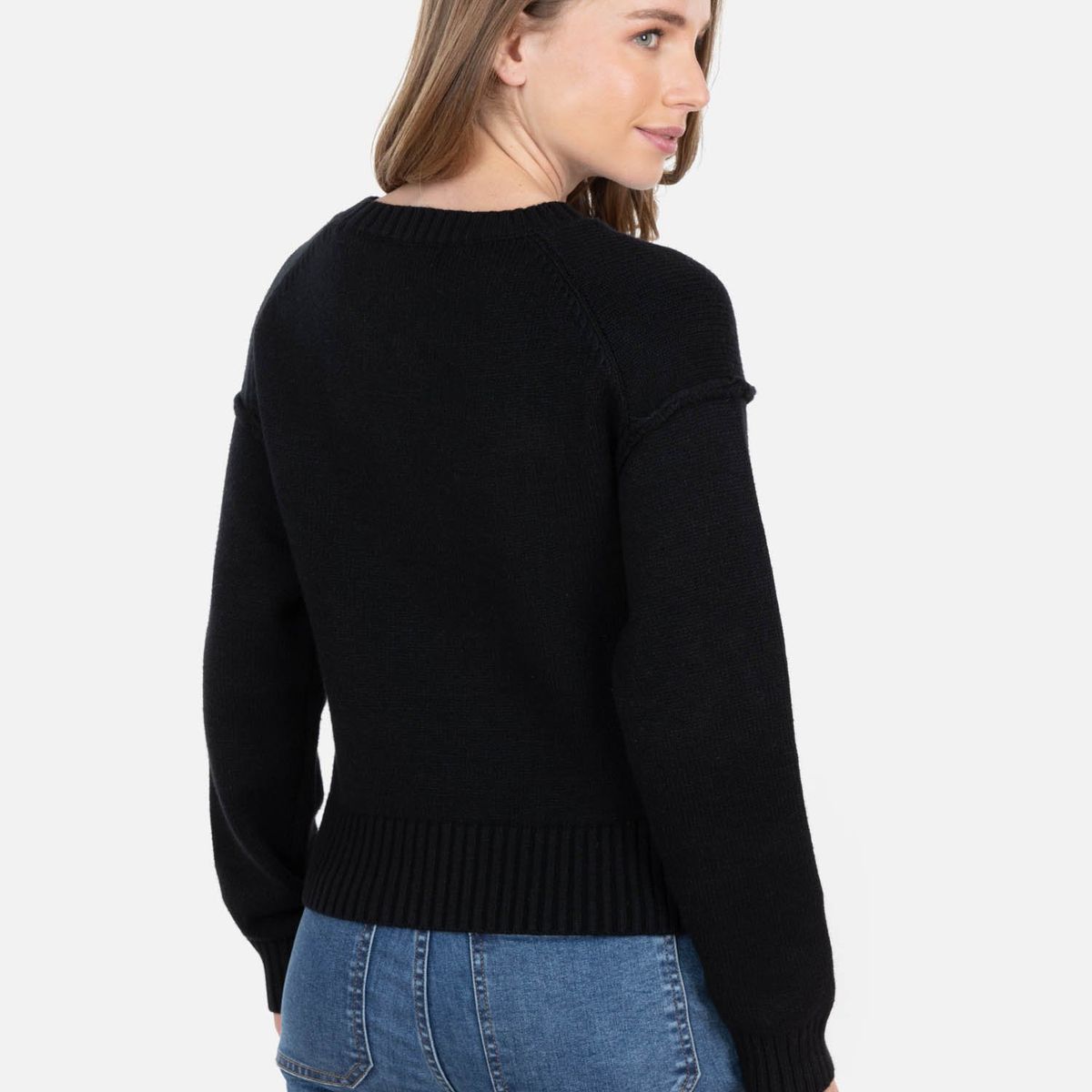 RIP CURL - Sweater Moonlit Negro Mujer Rip Curl - Negro