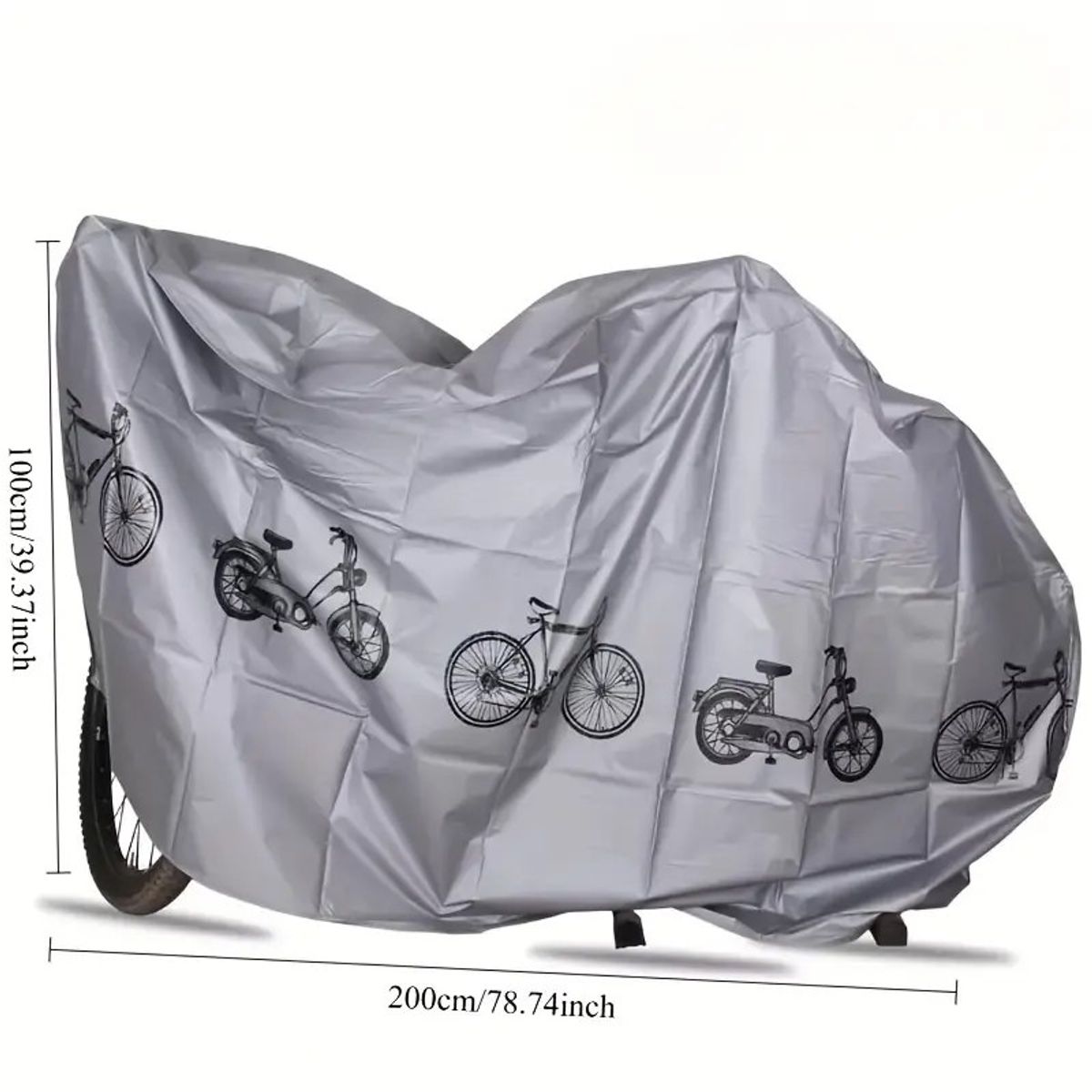 GENERICO - FUNDA IMPERMEABLE PARA BICICLETA